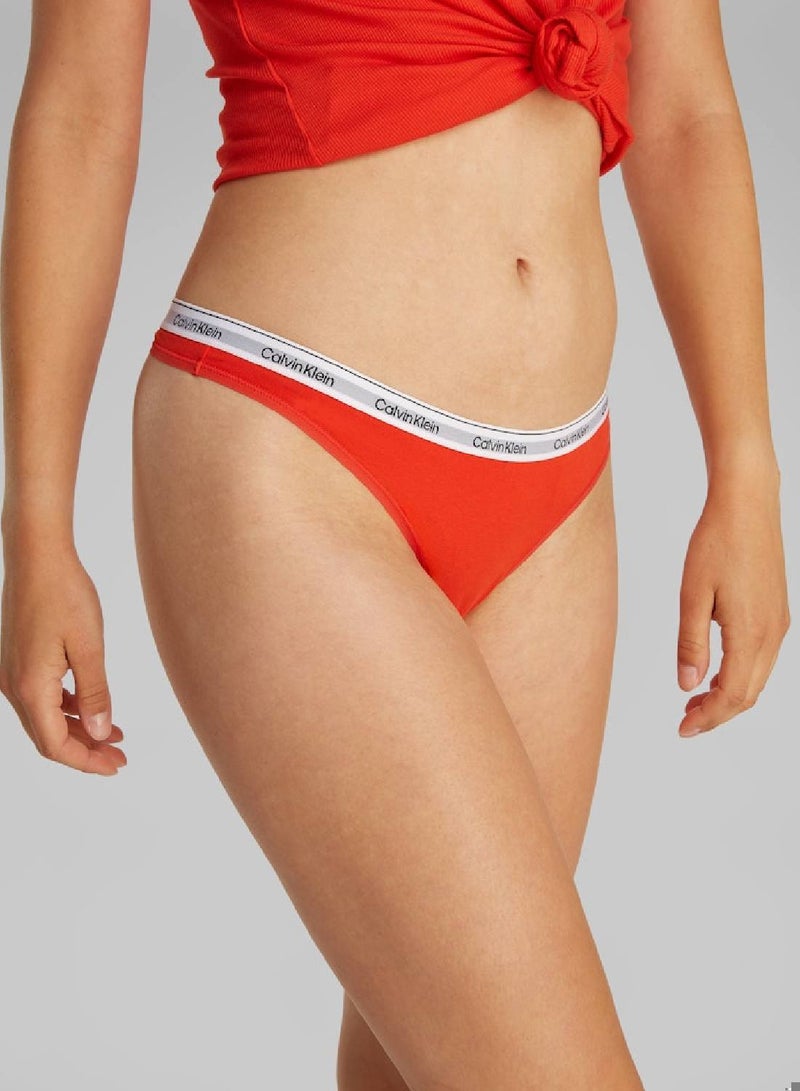 CALVIN KLEIN 5 Pack Low Rise Thongs - Image 4